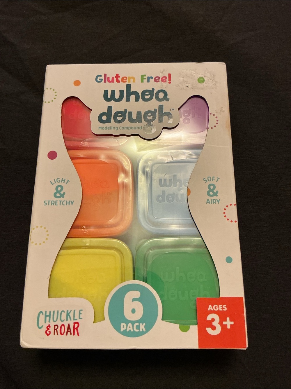 6-Pack Modeling Compound — Pastel Orange, Blue, Yellow, Green